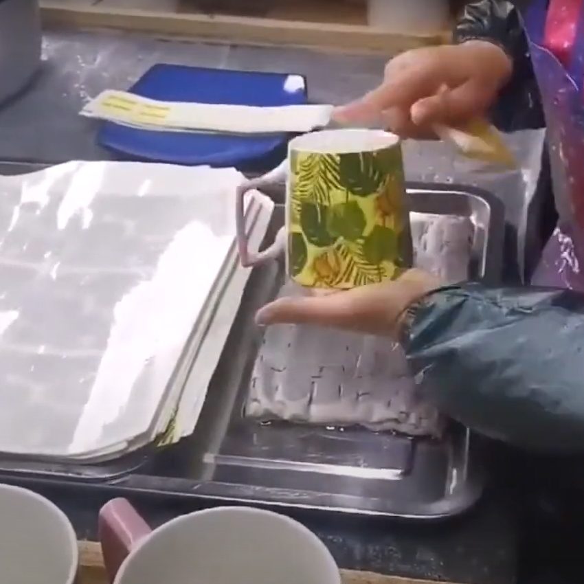 Applying decal paper