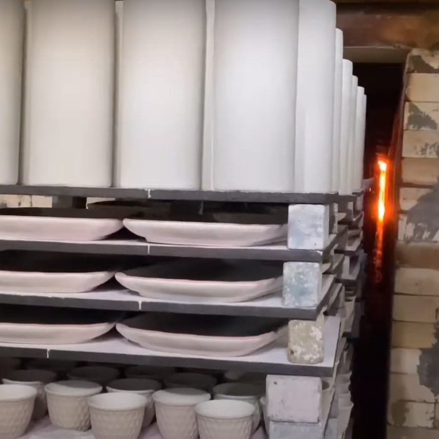 Kiln firing, video cover